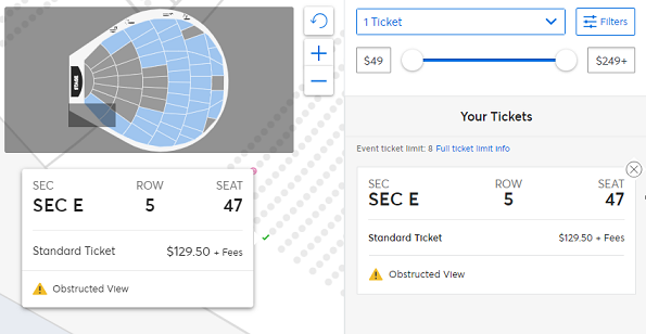 Ticketmaster removes restriction for fans outside of LA area to