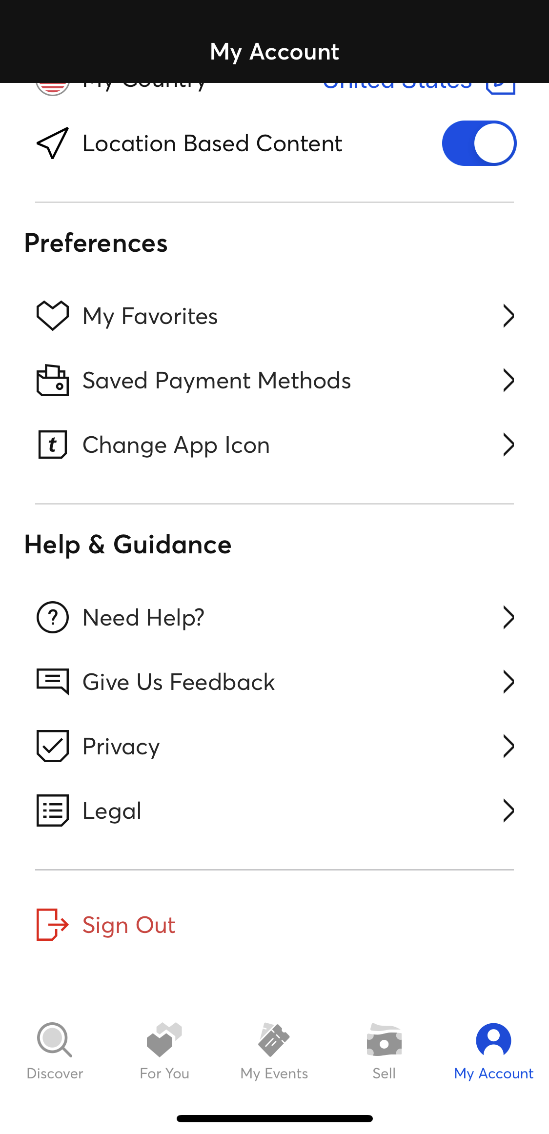 Payment Page app navigation panel.png