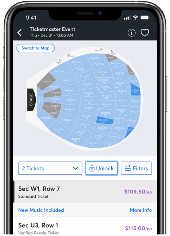 ticketmaster app logo